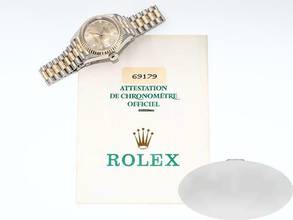 Thumbnail von Rolex Lady-Datejust Weissgold Rosegold Gelbgold 750 Diamanten Automatik Gold </h1>