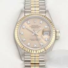Thumbnail von Rolex Lady-Datejust Weissgold Rosegold Gelbgold 750 Diamanten Automatik Gold </h1>