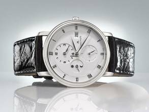 Thumbnail von Blancpain Villeret Time Zone 6260-3442 Platin 950 Automatik Platinum White Dial </h1>