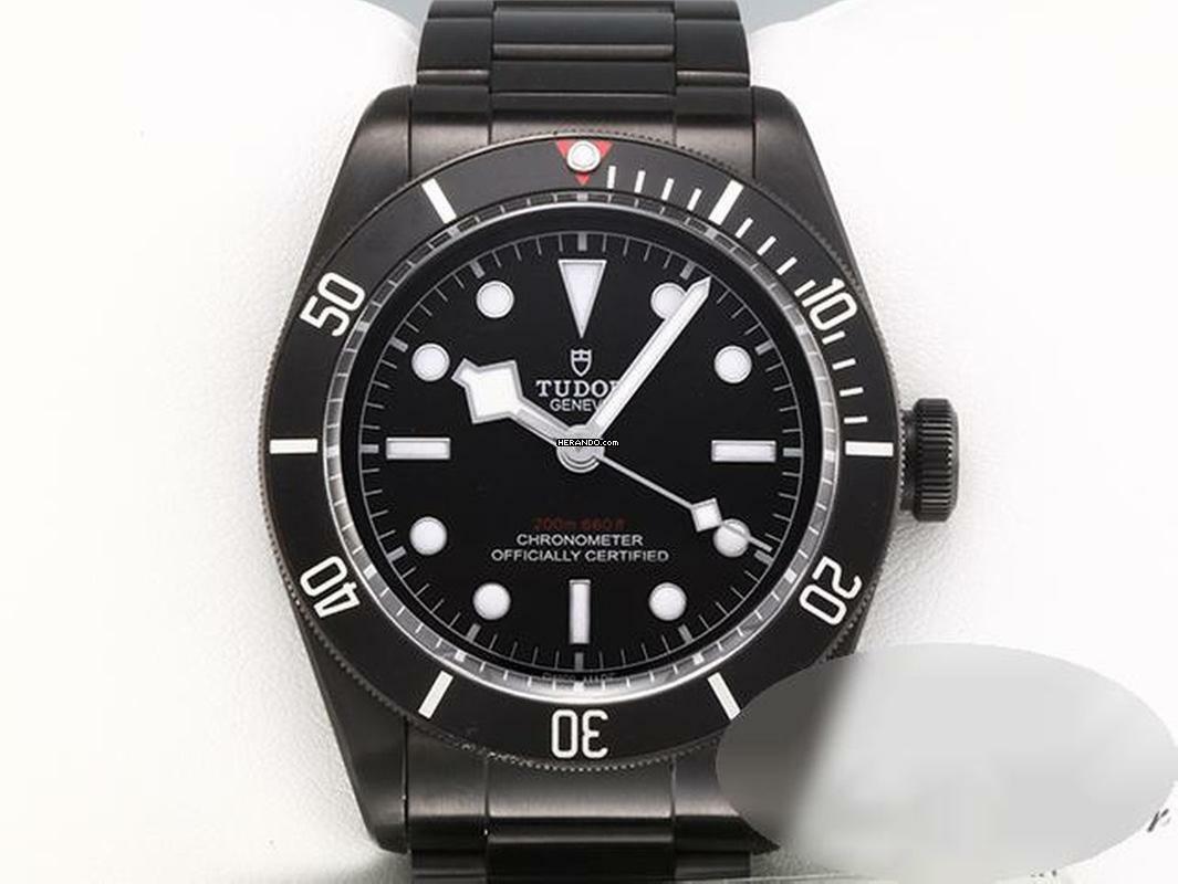 Tudor Black Bay Dark Heritage Dark 2017 79230dk Automatik Edelstahl Stahl Steel Black Dial </h1>