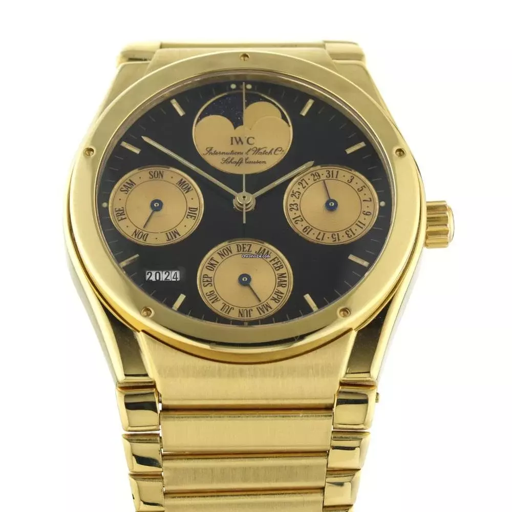 IWC Ingenieur Ewiger Kalender mit Mondphase 18K </h1>