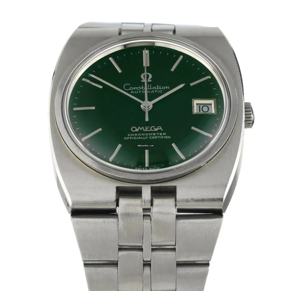 Omega Constellation Green Dial </h1>