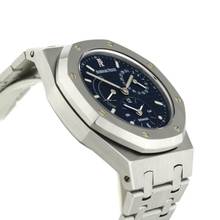 Thumbnail von Audemars Piguet Royal Oak Dual Time Blue Dial Ref.25730ST