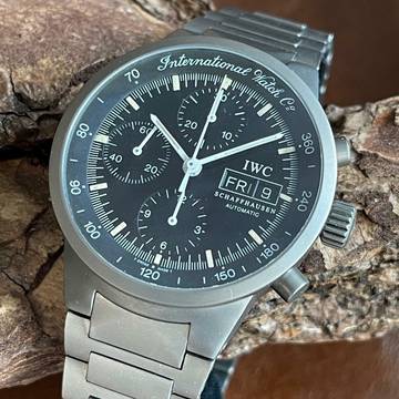  IWC GST GST Chronograph Titan - Ref. IW370703 - UNPOLIERT </h1> 