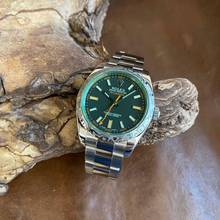 Thumbnail von Rolex Milgauss Milgauss Custom Damast - FULLSET 2009 LC100 - Ref. 116400GV </h1>
