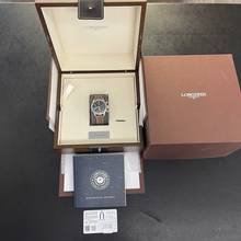 Thumbnail von Longines Avigation BigEye Chronograph L2.816.4.53.2 - Full Set </h1>
