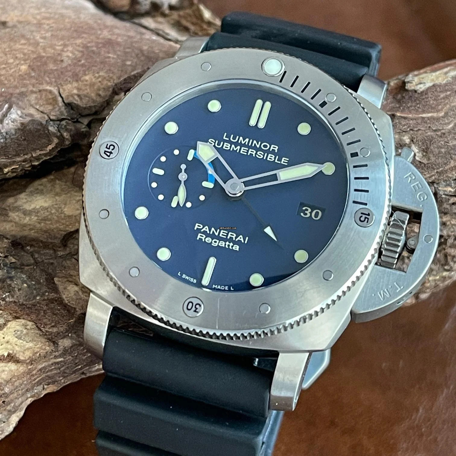Panerai Luminor Submersible Luminor Submersible GMT Regatta - FULLSET 2012 LC100 - PAM00371 </h1>