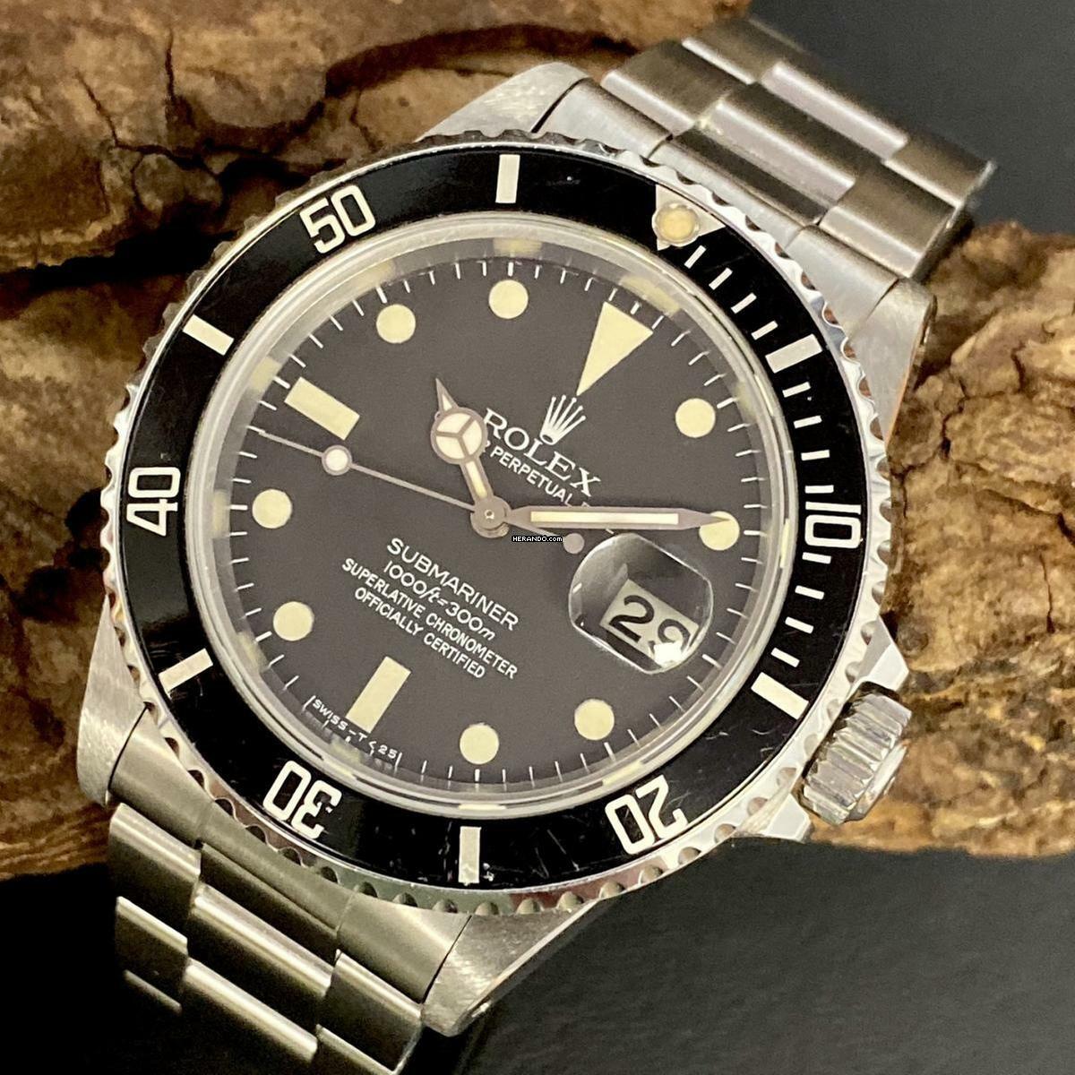 Rolex Submariner Date Matte Dial - FULLSET - Ref. 16800 </h1>