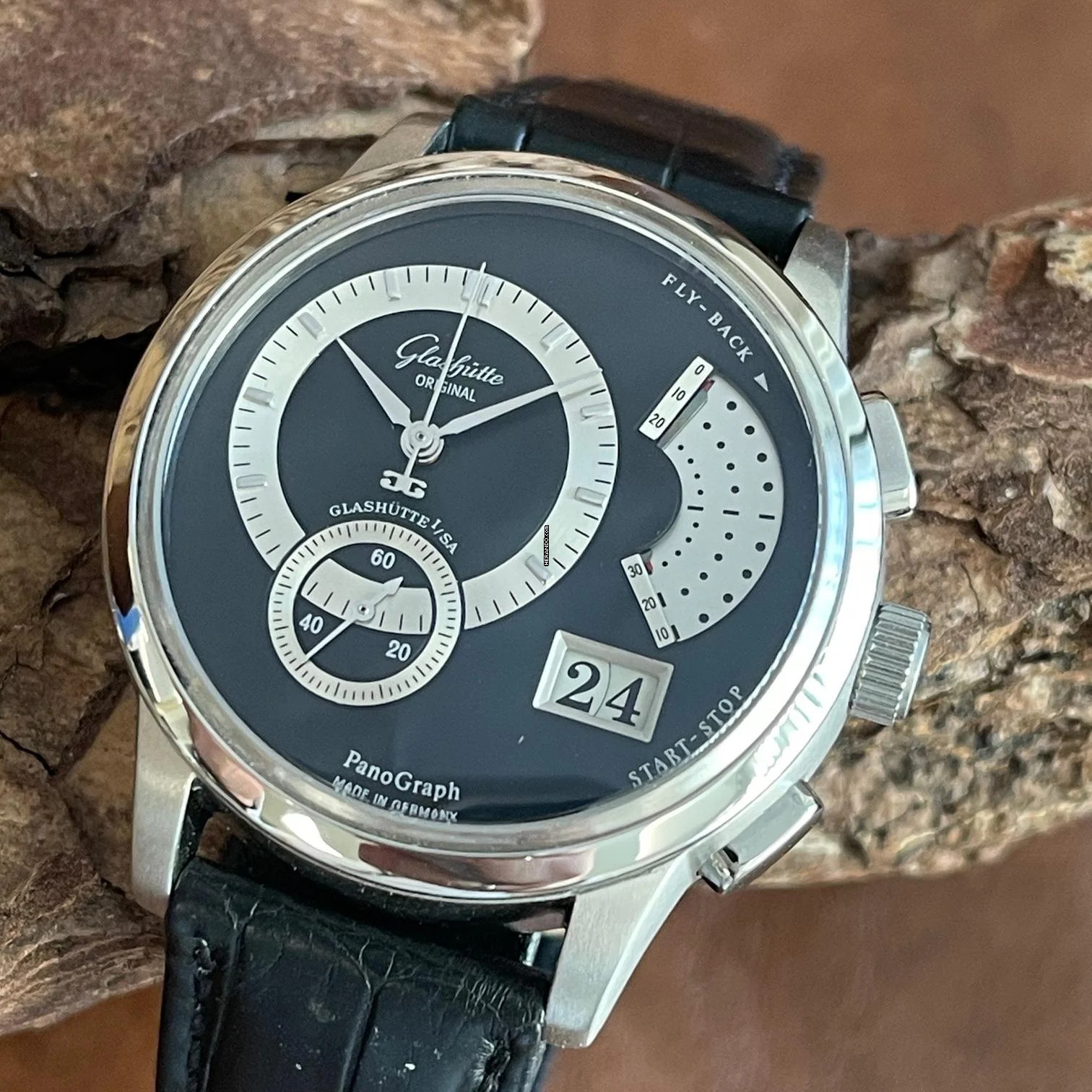 Glashütte Original PanoGraph PanoGraph Platin - Ref. 61-01-03-03-04 </h1>