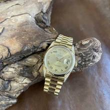 Thumbnail von Rolex Day-Date 36 36mm - 750 Gelbgold - Diamant - Ref. 18338 </h1>