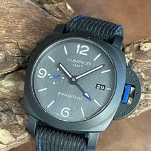 Thumbnail von Panerai Luminor Base Luminor GMT PAM01176 - FULLSET 2022 - Ref. OP7387 BUCHERER BLUE </h1>