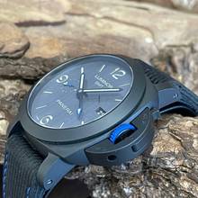 Thumbnail von Panerai Luminor Base Luminor GMT PAM01176 - FULLSET 2022 - Ref. OP7387 BUCHERER BLUE </h1>