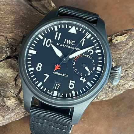  IWC Große Fliegeruhr Top Gun Top Gun Big Pilot - Keramik - 7-Tage - Ref. IW501901 