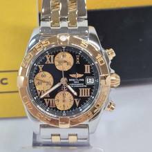 Thumbnail von Breitling Chrono Cockpit Chronograph ouro & Aço 39mm Automático Completo