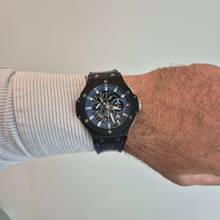 Thumbnail von Hublot Big Bang Aero Bang Black & Blue Ceramic 44mm Automático Completo