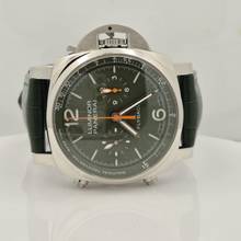 Thumbnail von Panerai Luminor 1950 Chrono Flyback 3 Days Green Dial 44mm Completo
