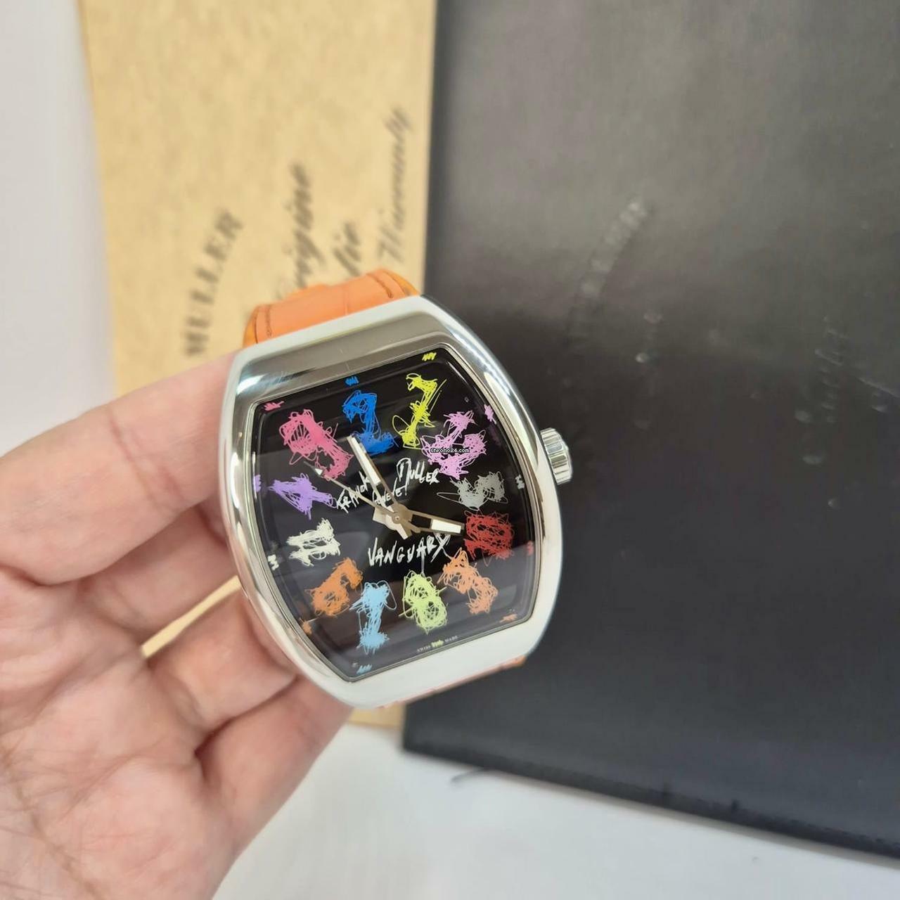 Franck Muller Vanguard Crazy Hours Hom Nguyen Limited Edition 45mm Completo