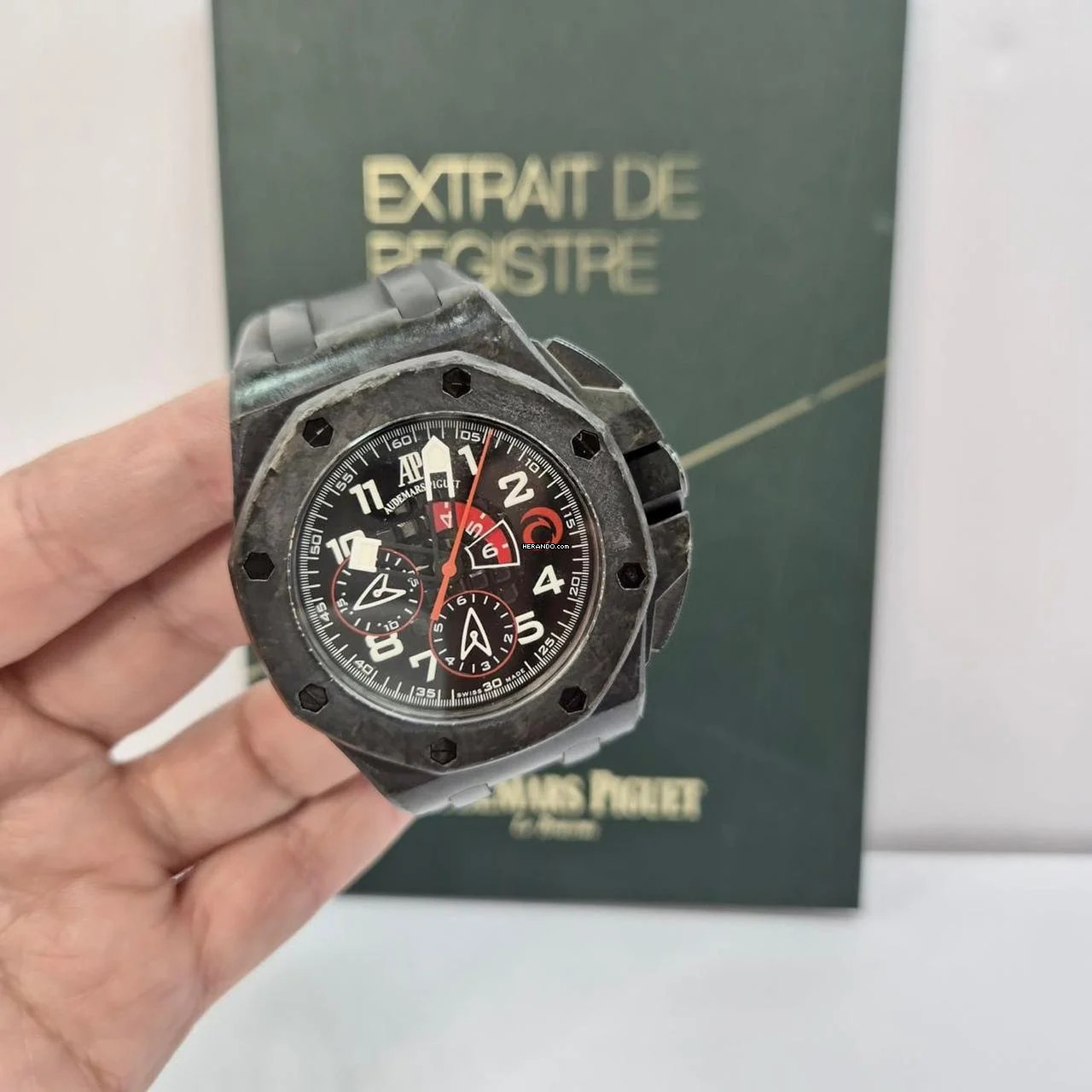 Audemars Piguet Royal Oak Offshore Chronograph Team Alinghi Carbon Flyback 44mm