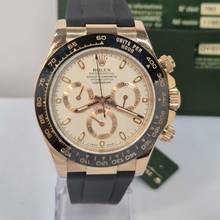 Thumbnail von Rolex Daytona Ouro Rosé & Ceramic Ivory Dial 40mm Automático Completo