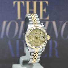 Thumbnail von Rolex Lady-Datejust Stahl/Gold Ref :69173 Rolex Box von 1993 </h1>
