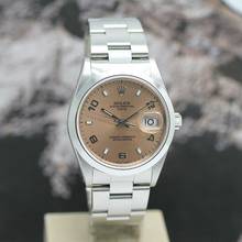 Thumbnail von Rolex Oyster Perpetual Date Stahl Automatik Ref:15210 Rolex Box & Papiere von 2000 </h1>