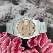 Thumbnail von Rolex Oyster Perpetual Date Stahl Automatik Ref:15210 Rolex Box & Papiere von 2000 </h1>