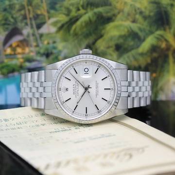  Rolex Datejust 36 Stahl Ref :16220 Rolex Box von 1990 </h1> 