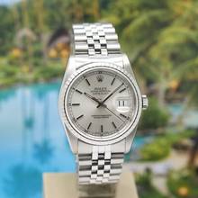 Thumbnail von Rolex Datejust 36 Stahl Ref :16220 Rolex Box von 1990 </h1>