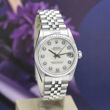 Thumbnail von Rolex Datejust 31 Medium Stahl/Weißgold Ref :68274 Box von 1998 </h1>