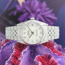 Thumbnail von Rolex Datejust 31 Medium Stahl/Weißgold Ref :68274 Box von 1998 </h1>