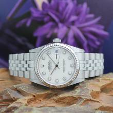 Thumbnail von Rolex Datejust 31 Medium Stahl/Weißgold Ref :68274 Box von 1998 </h1>