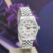 Thumbnail von Rolex Datejust 31 Medium Stahl/Weißgold Ref :68274 Box von 1998 </h1>