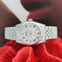 Thumbnail von Rolex Datejust 31 Medium Stahl/Weißgold Ref :78274 Box von 2002 </h1>