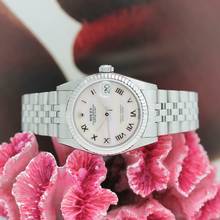 Thumbnail von Rolex Datejust 31 Medium Stahl/Weißgold Ref :78274 Box von 2002 </h1>