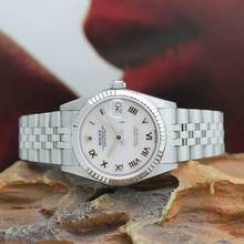 Thumbnail von Rolex Datejust 31 Medium Stahl/Weißgold Ref :78274 Box von 2002 </h1>