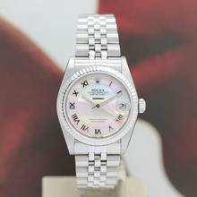 Thumbnail von Rolex Datejust 31 Medium Stahl/Weißgold Ref :78274 Box von 2002 </h1>