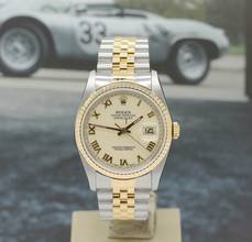 Thumbnail von Rolex Datejust 36 Stahl/Gold Ref :16233 Rolex Box & Papiere von 1990 </h1>