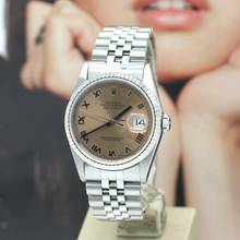 Thumbnail von Rolex Datejust 36 Stahl Ref :16234 Rolex Box & Papiere von 1999 </h1>
