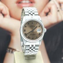 Thumbnail von Rolex Datejust 36 Stahl Ref :16234 Rolex Box & Papiere von 1999 </h1>