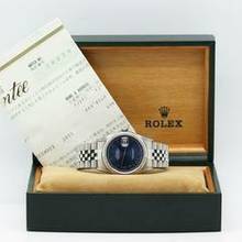 Thumbnail von Rolex Datejust 36 Stahl Ref :16234 Rolex Box & Papiere von 2001 </h1>