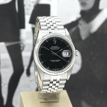 Thumbnail von Rolex Datejust 36 Stahl Ref :16234 Rolex Box & Papiere von 2002 </h1>