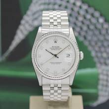 Thumbnail von Rolex Datejust 36 Stahl Ref :16234 Rolex Box & Papiere von 1994 </h1>