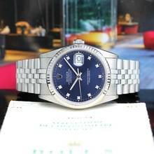 Thumbnail von Rolex Datejust 36 Stahl Ref :16234 Rolex Box & Papiere von 1989 </h1>