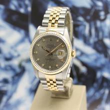 Thumbnail von Rolex Datejust 36 Stahl/Gold Ref :16233 Rolex Box & Papiere von 1990 </h1>