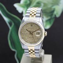 Thumbnail von Rolex Datejust 36 Stahl/Gold Ref :16233 Rolex Box & Papiere von 1993 </h1>