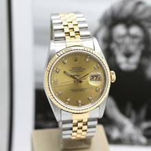Thumbnail von Rolex Datejust 36 Stahl/Gold Ref :16233 Rolex Box & Papiere von 1989 </h1>