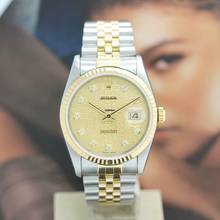 Thumbnail von Rolex Datejust 36 Stahl/Gold Ref :16233 Rolex Box & Papiere von 1997 </h1>