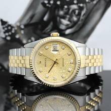 Thumbnail von Rolex Datejust 36 Stahl/Gold Ref :16233 Rolex Box & Papiere von 1997 </h1>