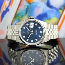 Thumbnail von Rolex Datejust 36 Stahl Ref :16234 Rolex Box & Papiere von 1998 </h1>