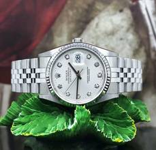 Thumbnail von Rolex Datejust 36 Stahl Ref :16234 Rolex Box & Papiere von 1999 </h1>